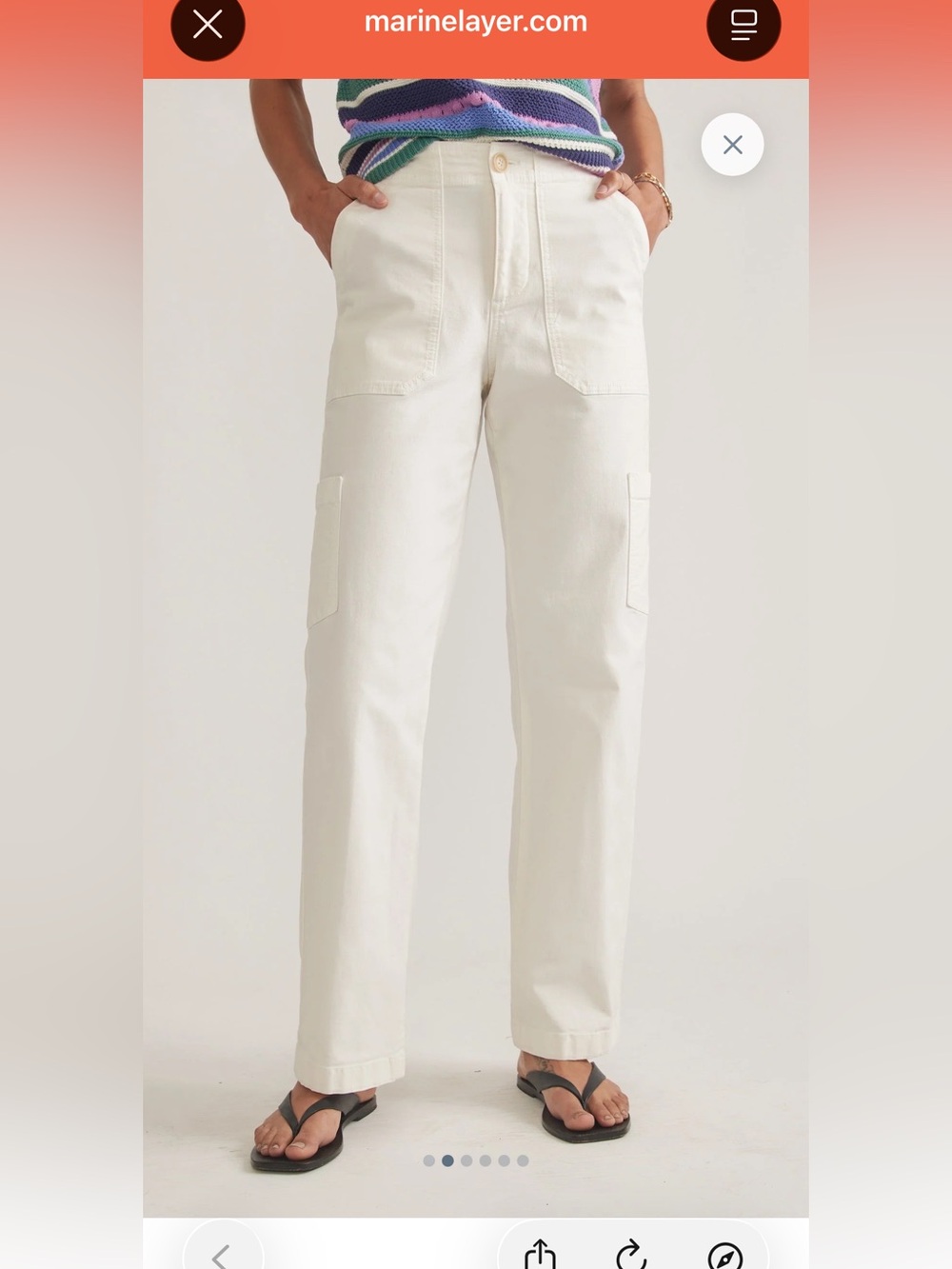 Marine Layer Aria Utility Pant